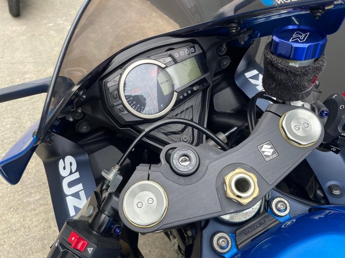 2012 Suzuki GSX-R750 GSX-R Blue