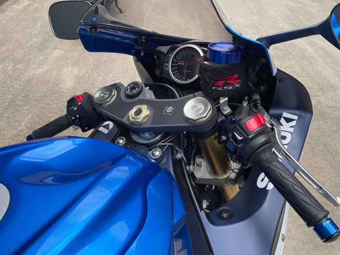 2012 Suzuki GSX-R750 GSX-R Blue