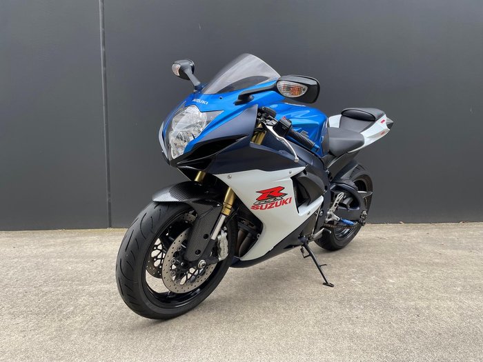 2012 Suzuki GSX-R750 GSX-R Blue