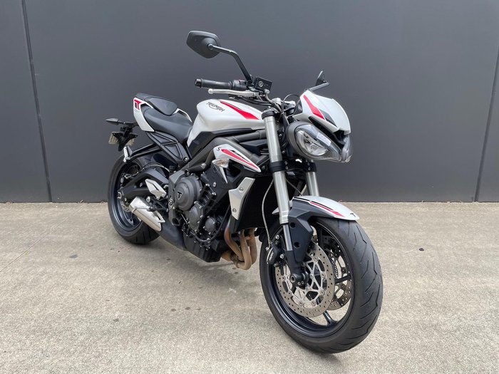 2020 Triumph Street Triple S 660 LAMS Street Triple White