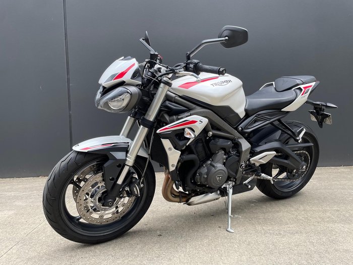 2020 Triumph Street Triple S 660 LAMS Street Triple White