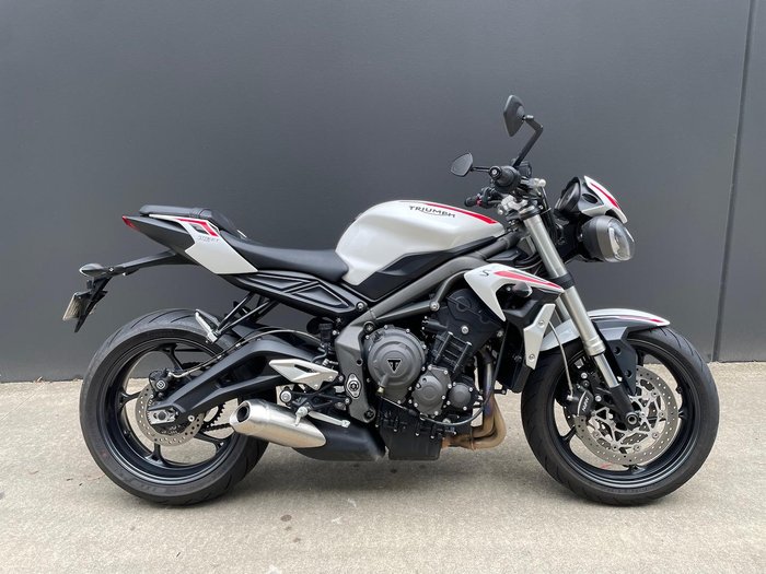 2020 Triumph Street Triple S 660 LAMS Street Triple White