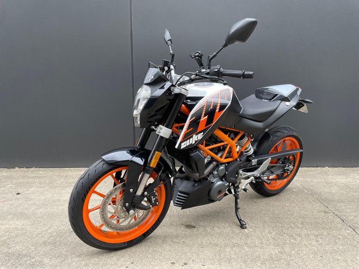 2014 KTM 390 Duke Duke White
