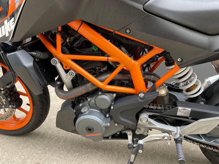 2014 KTM 390 Duke Duke White