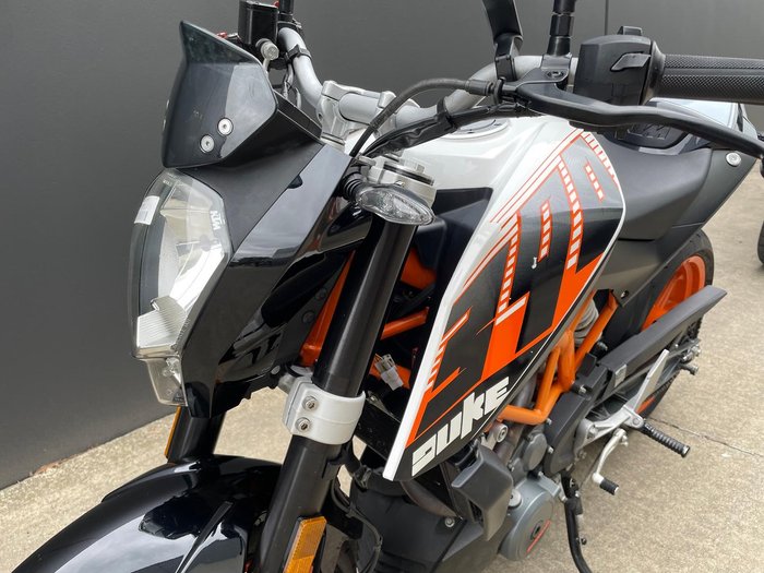 2014 KTM 390 Duke Duke White