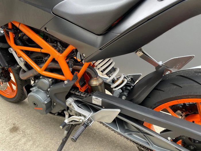 2014 KTM 390 Duke Duke White