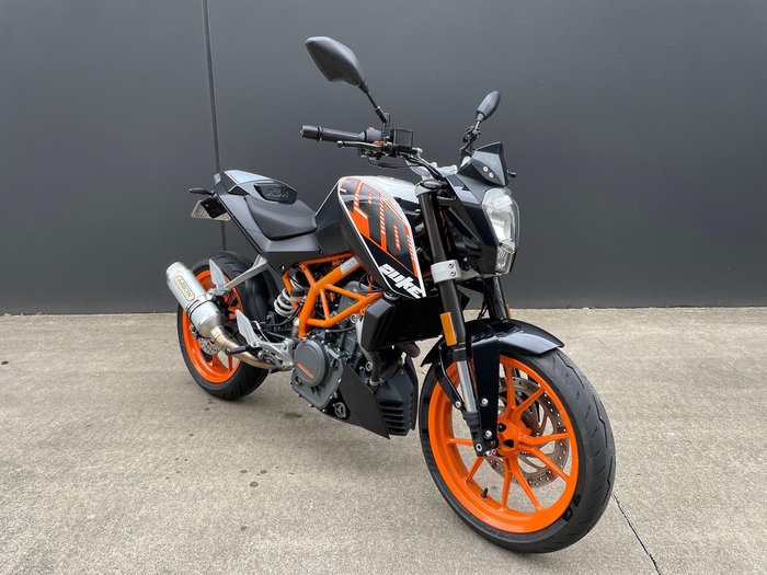 2014 KTM 390 Duke Duke White