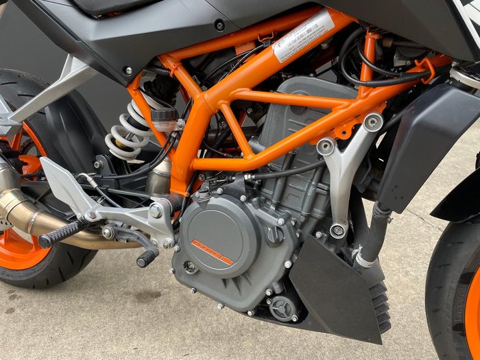 2014 KTM 390 Duke Duke White