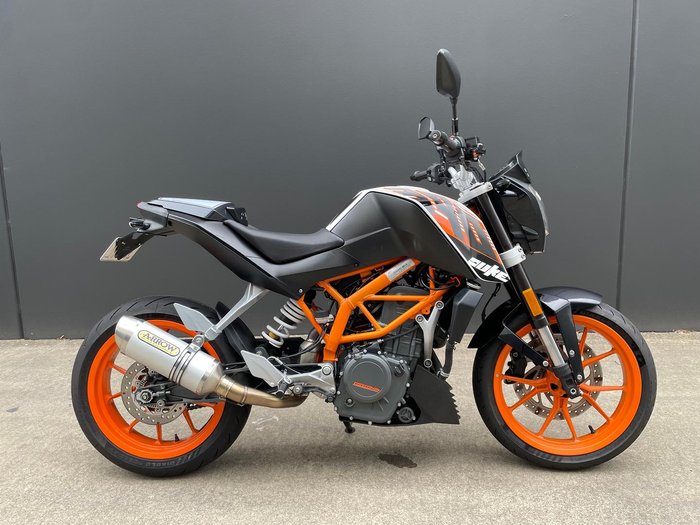 2014 KTM 390 Duke Duke White
