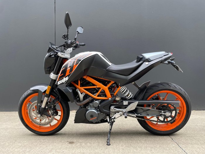 2014 KTM 390 Duke Duke White