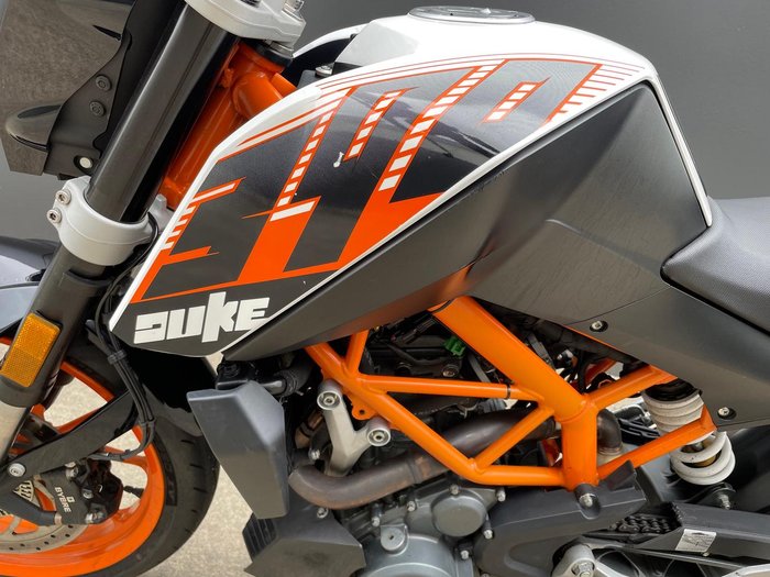 2014 KTM 390 Duke Duke White