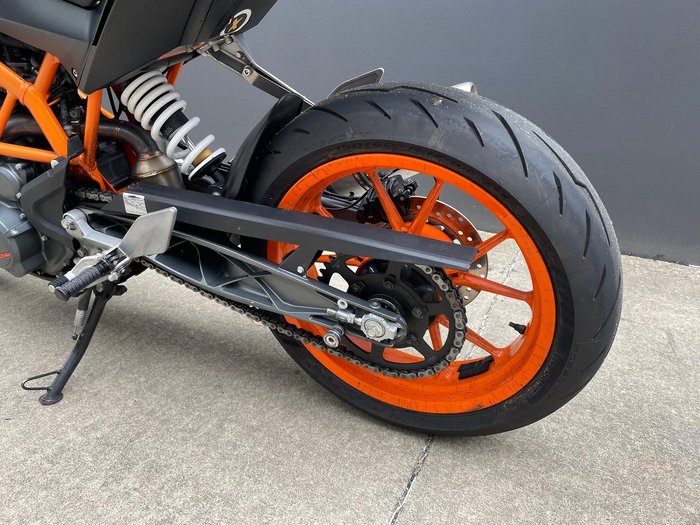 2014 KTM 390 Duke Duke White