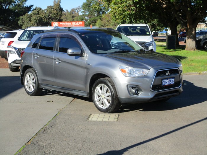 2013 Mitsubishi ASX Aspire XB MY14 Grey