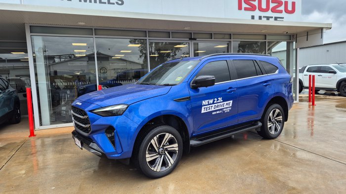 2025 Isuzu MU-X MY25.5 Isuzu MU-X 4X4 LST 2.2 L Automatic (UJOR513D) inc Towbar, Floor mats, Slimline Weathershields, Healight Protectors, Wireless Phone charger, Tint
