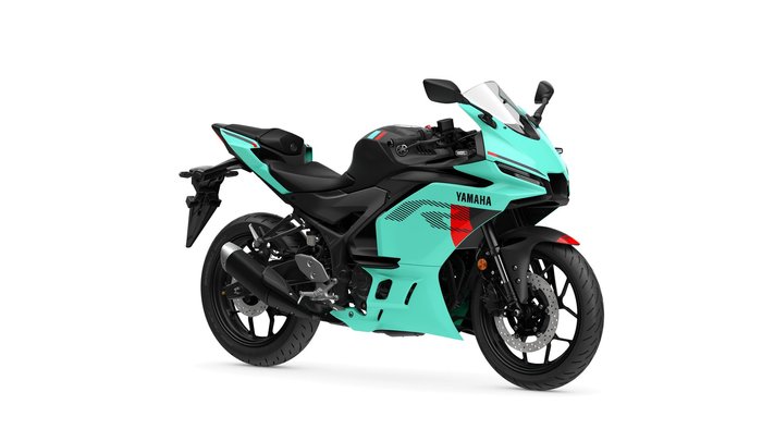 2026 Yamaha YZF-R3 Mint Green/Matt Black