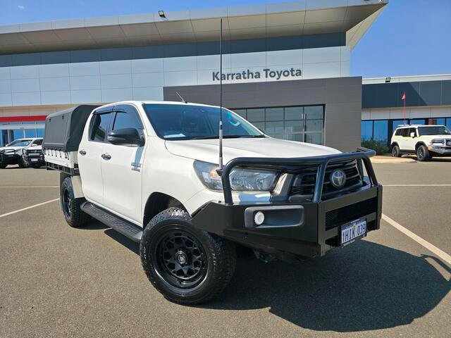 2021 Toyota Hilux 4x4 2.8L DSL D/C/C 6AT SR Glacier White