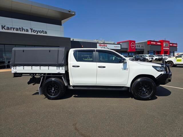 2021 Toyota Hilux 4x4 2.8L DSL D/C/C 6AT SR Glacier White