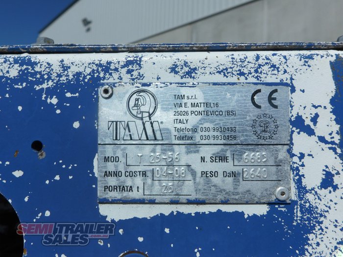 1985 Custom Roadmaster Hooklift Trailer