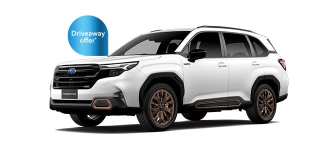 2025 Subaru Forester Hybrid Sport S6 MY26 WHITE