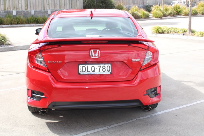 2017 Honda Civic RS 10th Gen MY17 Red