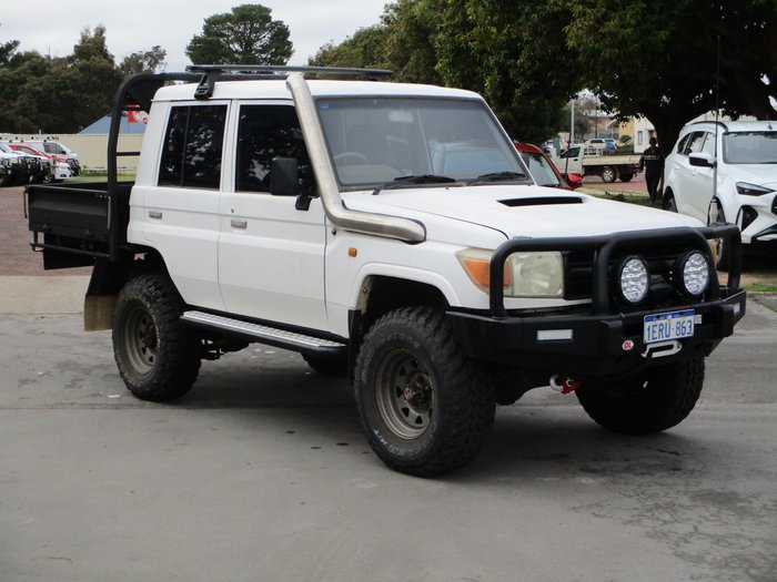 2008 Toyota Landcruiser Workmate VDJ76R White