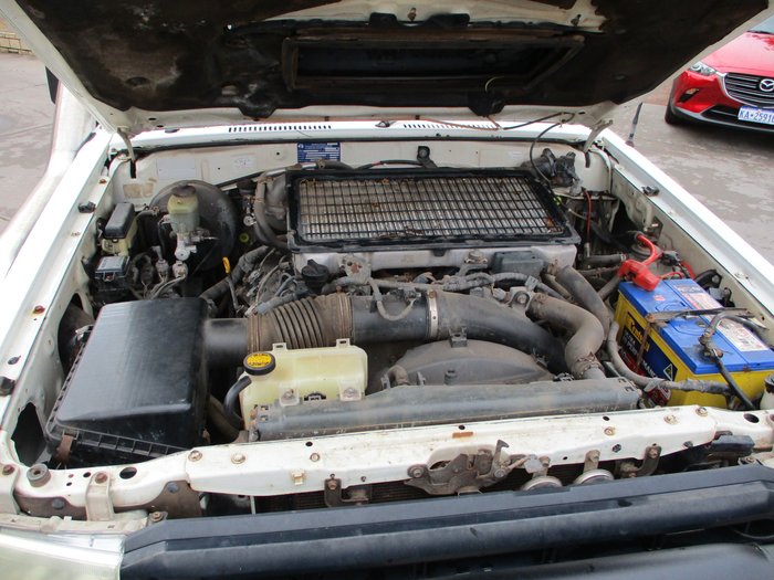 2008 Toyota Landcruiser Workmate VDJ76R White