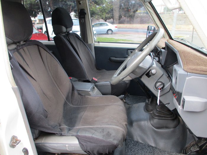 2008 Toyota Landcruiser Workmate VDJ76R White