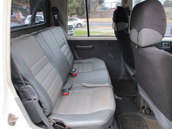 2008 Toyota Landcruiser Workmate VDJ76R White