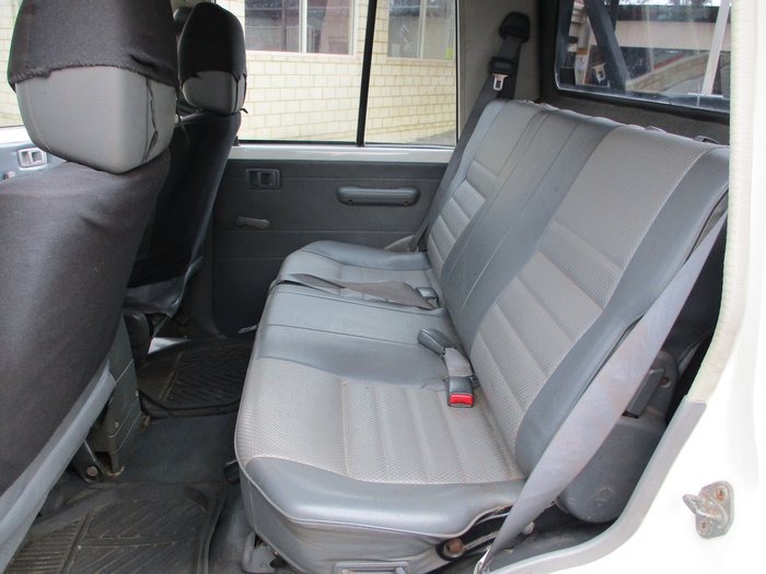 2008 Toyota Landcruiser Workmate VDJ76R White