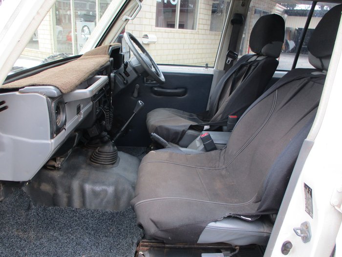 2008 Toyota Landcruiser Workmate VDJ76R White