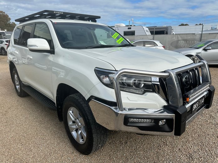 2021 Toyota Landcruiser Prado GXL GDJ150R 4X4 Dual Range White