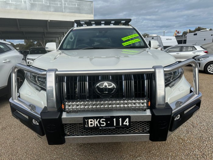 2021 Toyota Landcruiser Prado GXL GDJ150R 4X4 Dual Range White