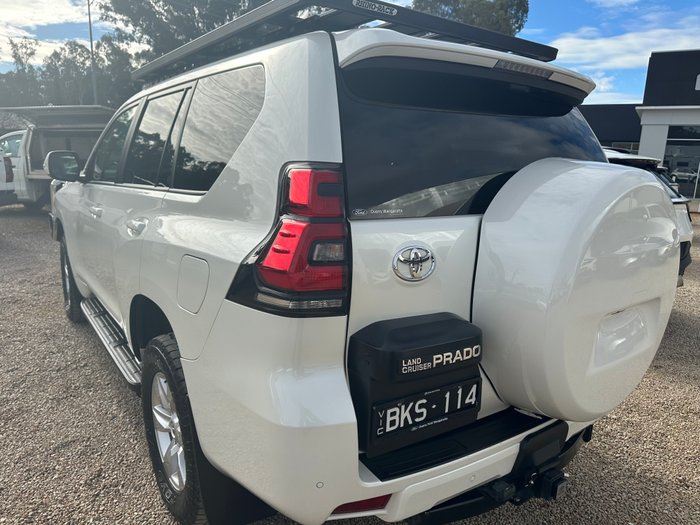 2021 Toyota Landcruiser Prado GXL GDJ150R 4X4 Dual Range White