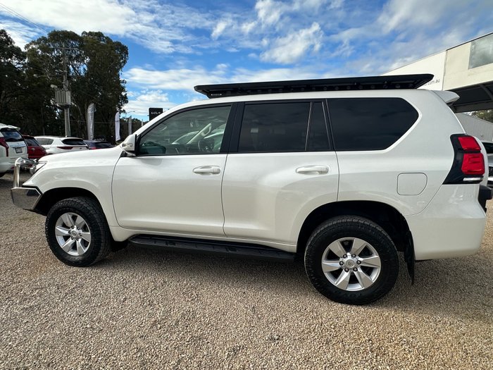 2021 Toyota Landcruiser Prado GXL GDJ150R 4X4 Dual Range White