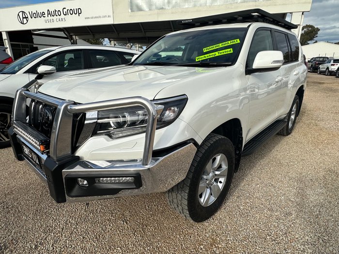 2021 Toyota Landcruiser Prado GXL GDJ150R 4X4 Dual Range White
