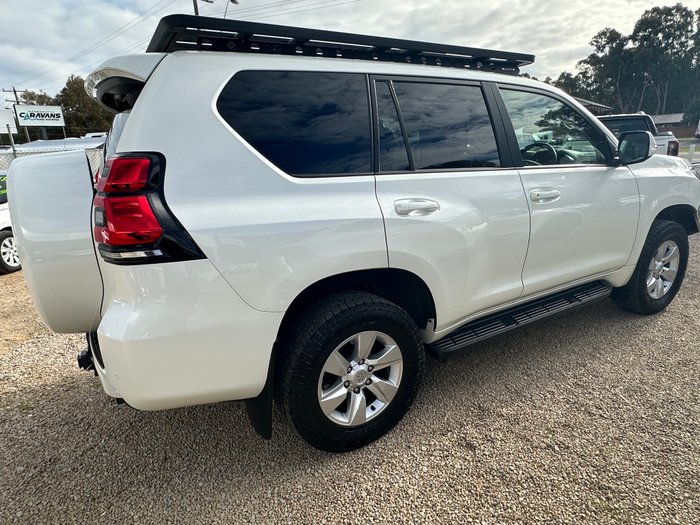 2021 Toyota Landcruiser Prado GXL GDJ150R 4X4 Dual Range White