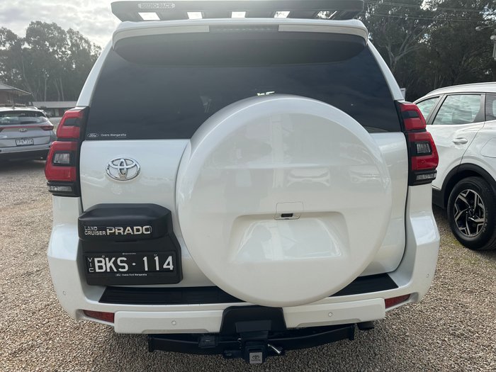 2021 Toyota Landcruiser Prado GXL GDJ150R 4X4 Dual Range White