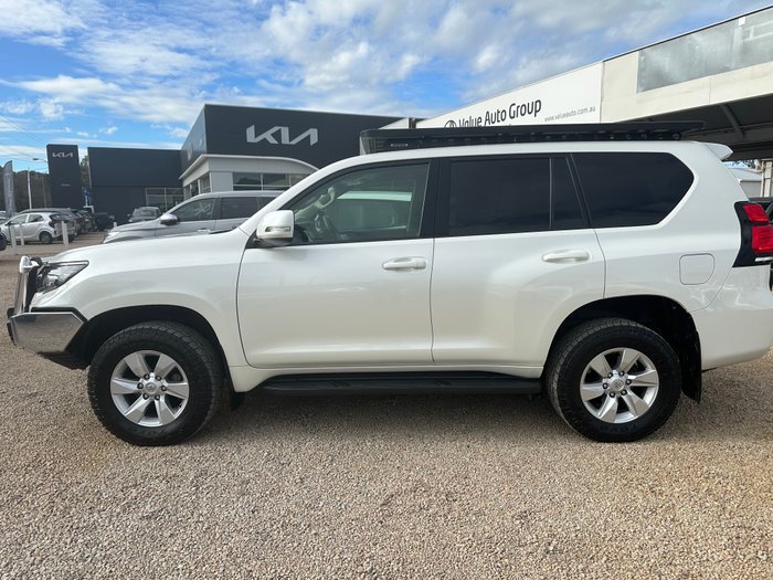 2021 Toyota Landcruiser Prado GXL GDJ150R 4X4 Dual Range White