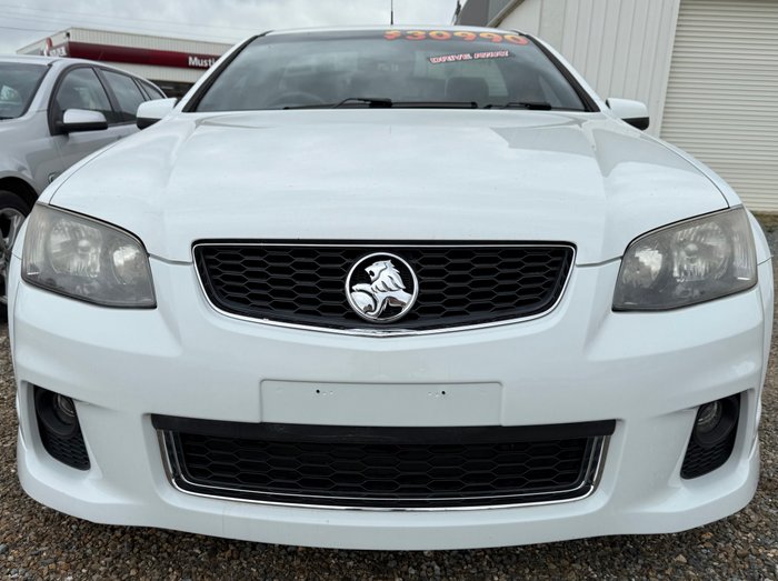 2012 Holden Ute SS Thunder VE Series II WHITE