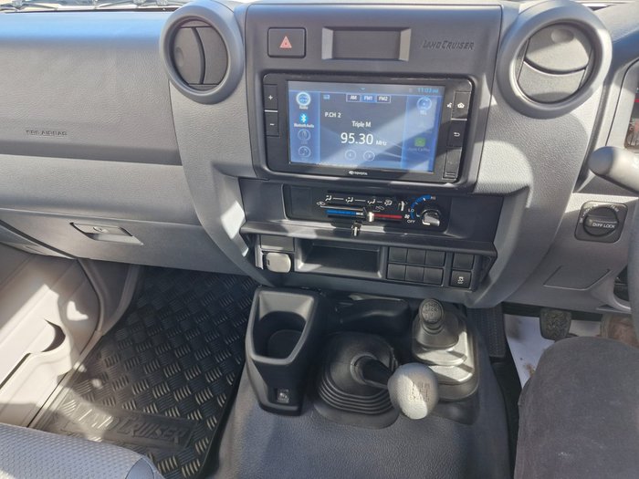 2024 Toyota LC Military Workmate 2.8L T Diesel Manual Dual Cab Chassis 7205360 001 French Vanilla