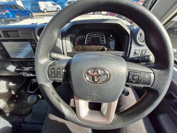 2024 Toyota LC Military Workmate 2.8L T Diesel Manual Dual Cab Chassis 7205360 001 French Vanilla