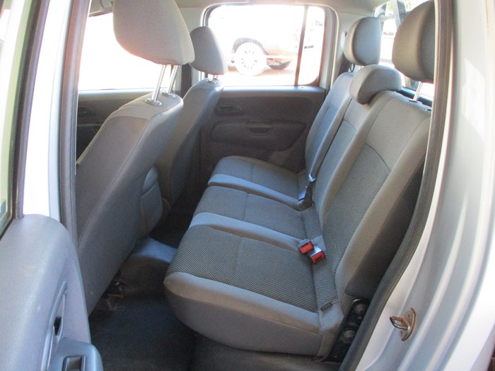 2012 Volkswagen Amarok TDI400 Trendline 2H MY12.5 Silver