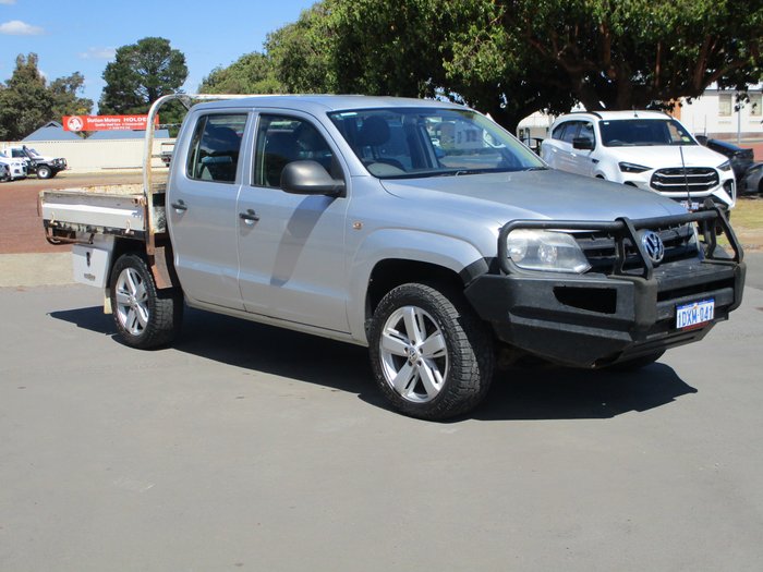 2012 Volkswagen Amarok TDI400 Trendline 2H MY12.5 Silver