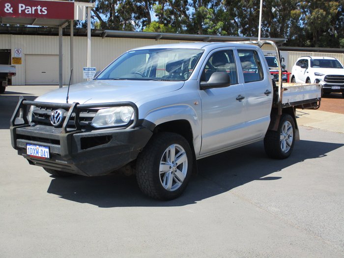 2012 Volkswagen Amarok TDI400 Trendline 2H MY12.5 Silver