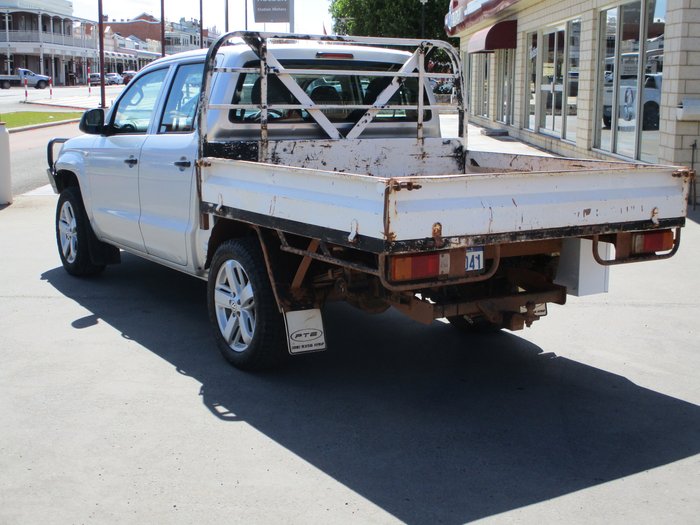 2012 Volkswagen Amarok TDI400 Trendline 2H MY12.5 Silver