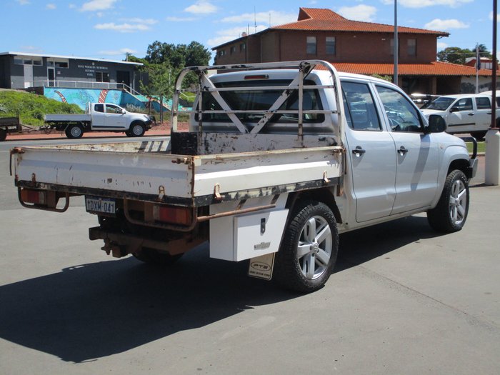 2012 Volkswagen Amarok TDI400 Trendline 2H MY12.5 Silver