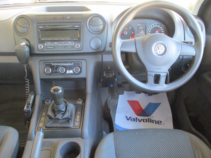 2012 Volkswagen Amarok TDI400 Trendline 2H MY12.5 Silver