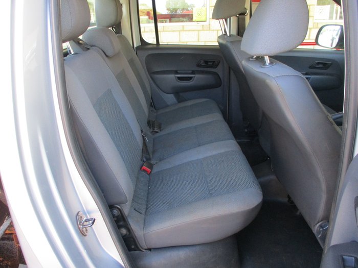 2012 Volkswagen Amarok TDI400 Trendline 2H MY12.5 Silver