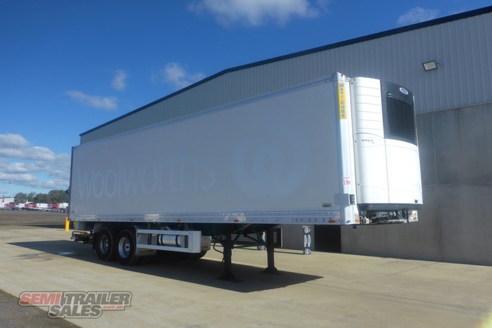 2015 Maxirans 16 Pallet Refrigerated Pantech with Tailgate Loader