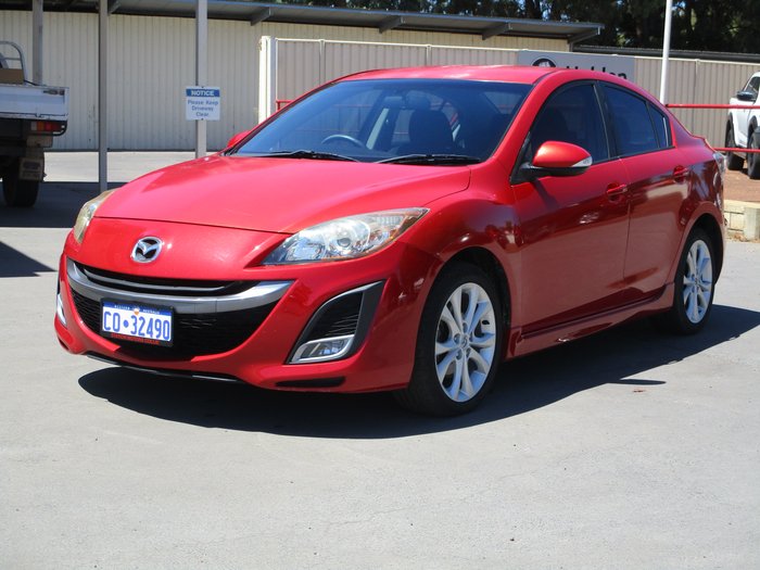 2010 Mazda 3 SP25 BL Series 1 Red
